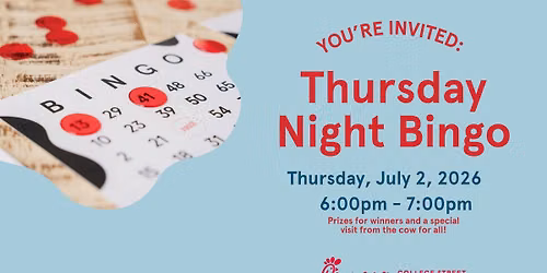 Chick-fil-A Dowlen Road: BINGO