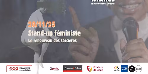 (COMPLET) Soir\u00e9e stand-up f\u00e9ministe - Le renouveau des sorci\u00e8res 