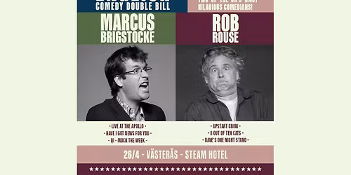 Marcus Brigstocke & Rob Rouse | V\u00e4ster\u00e5s