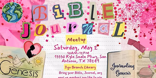 Bible Journaling Meetup: Genesis Edition