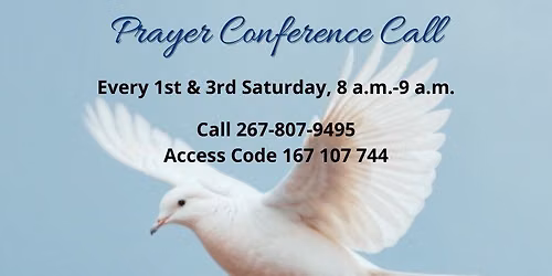Prayer Conference Call