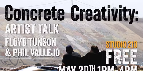 Artist Talk with Floyd Tunson and Phil Vallejo
