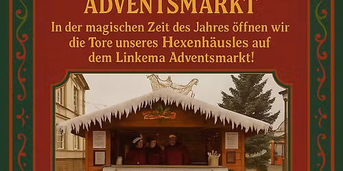 Hexenh\u00e4usle beim Linkema Adventsmarkt