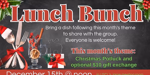 Lunch Bunch: Holiday Potluck