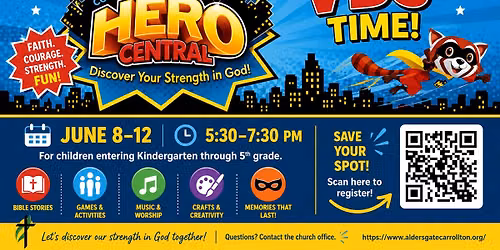 Hero Central Vacation Bible School