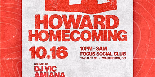 Howard Homecoming - "House Rules" The Guest List x 314Degrees x Spades