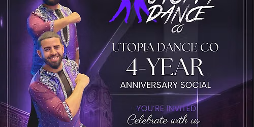Utopia Dance Company 4th Year Anniversary Celebration Latin Dance Social!