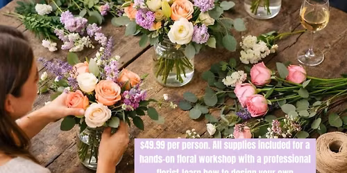Blooms and Sip Ladies Night