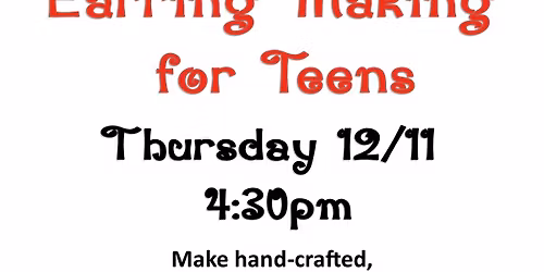 Youth Holiday Jewelry Making