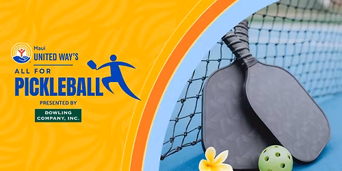 Maui United Way Pickleball Tournament