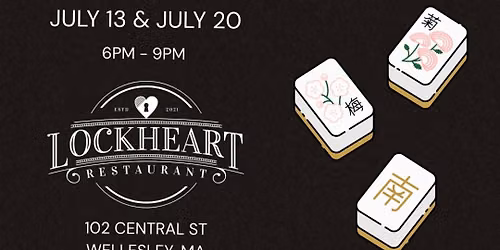 Mahjong 101 Lessons at Lockheart, Wellesley