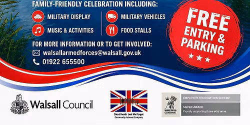 Walsall\u2019s Armed Forces Day Event