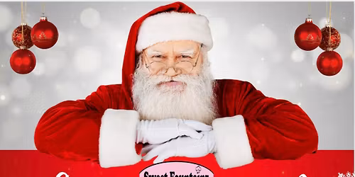 Cookie Decorating with Santa