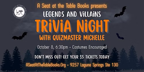 Halloween Trivia at the Queer Bookstore