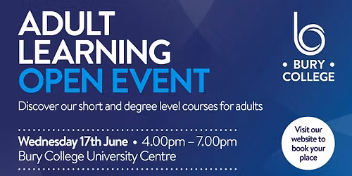 Adult Learning Open Event