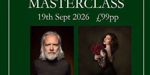 Session Day's Portrait Masterclass SOLD OUT