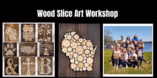 DIY Workshop - Wood Slice Art