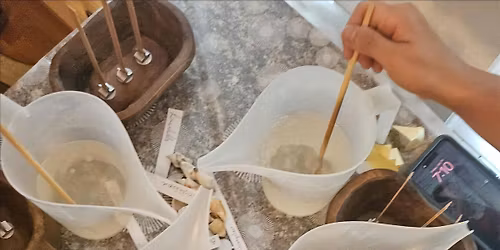 Dough bowl candle class @ Kite Hill Brewing Co