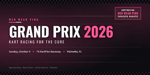 Men Wear Pink Grand Prix 2026 - Race for the Cure
