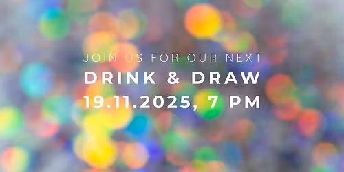 Drink & Draw Thessaloniki \u2013 Glitter & Disco Vibes Edition