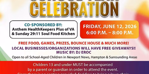 6th Annual End of School Year Celebration
