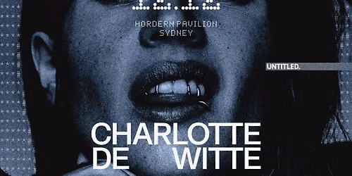 Charlotte De Witte - December 12 | Hordern Pavilion