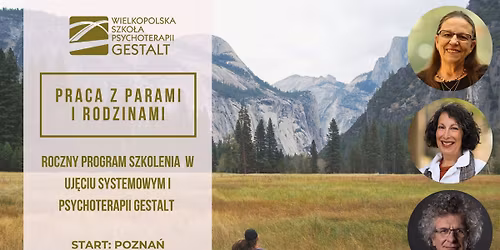 Praca z parami i rodzinami - Roczny program szkolenia