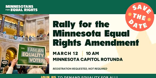 Rally for the Minnesota Equal Rights Amendment