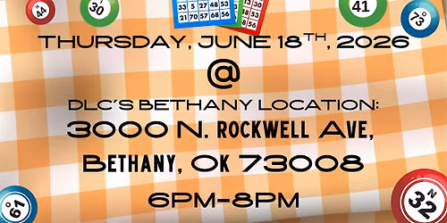 DLC'S Backyard Bingo Fundraiser