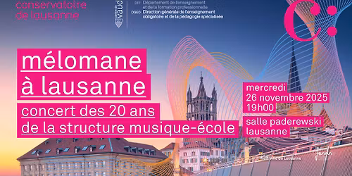 m\u00e9lomane \u00e0 Lausanne