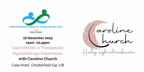 Workshop: Calm Within: A Therapeutic Hypnotherapy Experience  12pm
