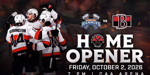 Belleville Senators at Hamilton Hammers at TD Coliseum