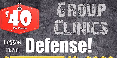 Open Group Clinic - Defense!