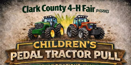 Clark County 4-H Children's Pedal Tractor Pull