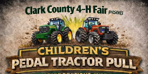 Clark County 4-H Children's Pedal Tractor Pull