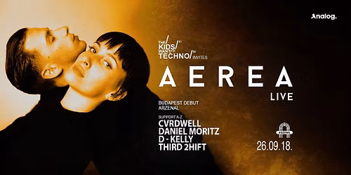 The Kids Want Techno invites: AEREA (Live)