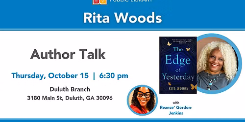 Author Talk with Rita Woods