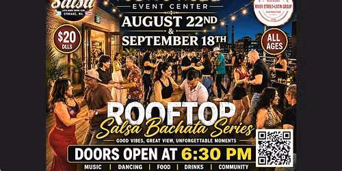 Rooftop SALSA & BACHATA No. 2 | 2026-Spokane