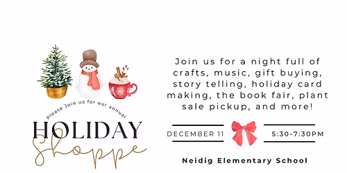 Neidig PAL Holiday Shoppe