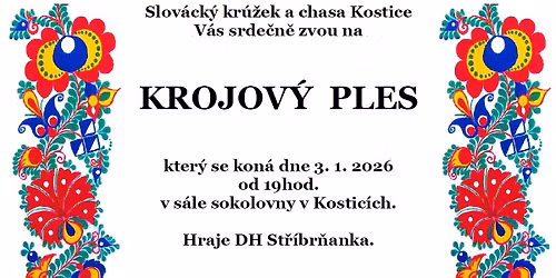 Krojov\u00fd ples KOSTICE 2026