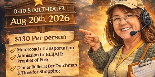 Elijah - Profet of Fire at Ohio Star Theater