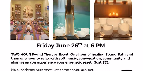 Therapeutic Sound Bath with Alicia Grant