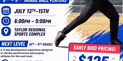 Next level Baseball Camp 2026