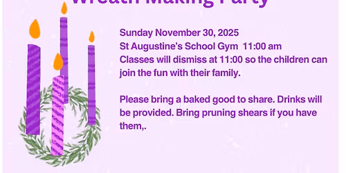 Advent Wreath Making