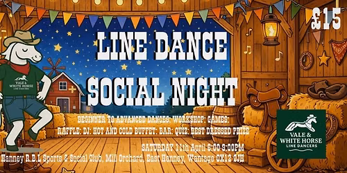 Easter Line Dance Social Night: Vale and White Horse Line Dancers