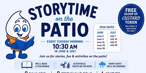 Storytime on the Patio!