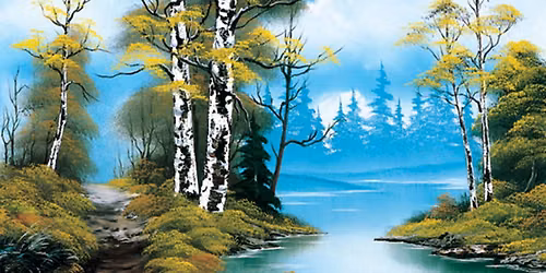 Paint Like Bob Ross one day workshop only \u00a385