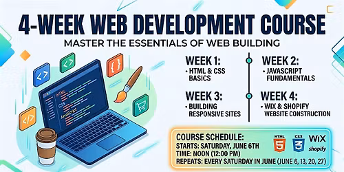 Free 4-week Web Development Course