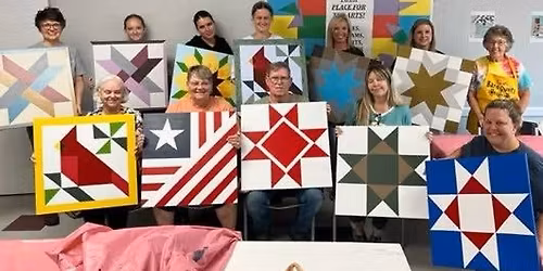 Barn Quilt Square Painting Class