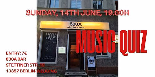 Music Quiz in Berlin-Wedding